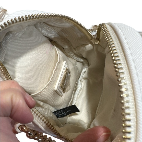 GUESS Silver Embossed Mini crossbody - Picture 3 of 3